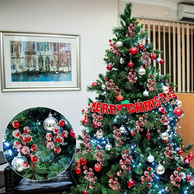 10-200PCS Rami di bacche rosse - Christmas Tree Artificial recensione e prezzo