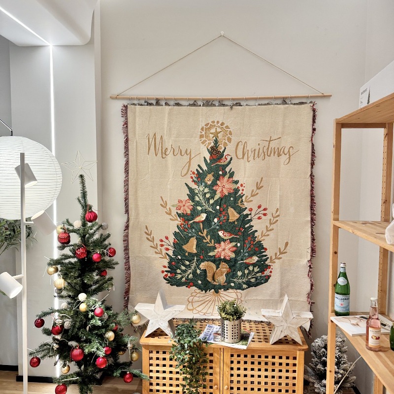 Nuova tenda natalizia da paret - Christmas Throw Blanket recensione e prezzo