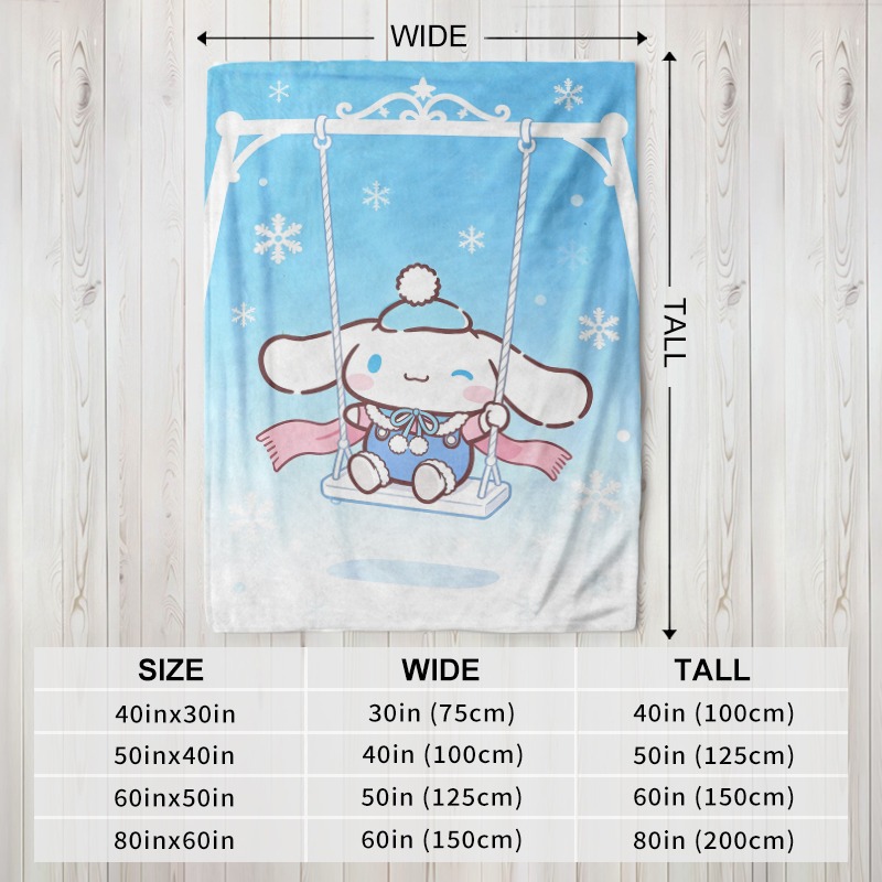 Coperta Sanrio Cinnamoroll Inv - Christmas Throw Blanket recensione e prezzo