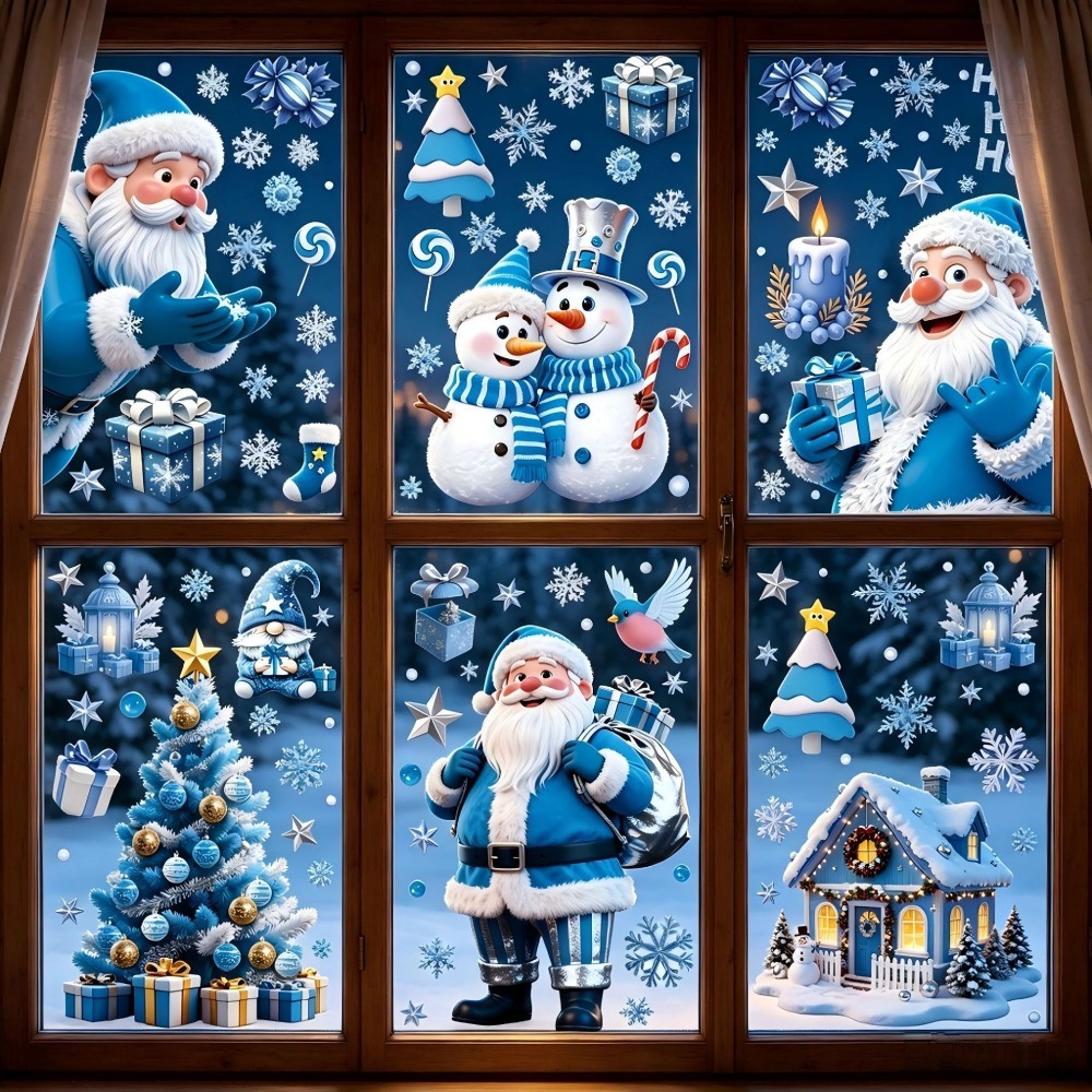 Adesivi Natalizi per Finestre, - Snowflake Window Decal recensione e prezzo
