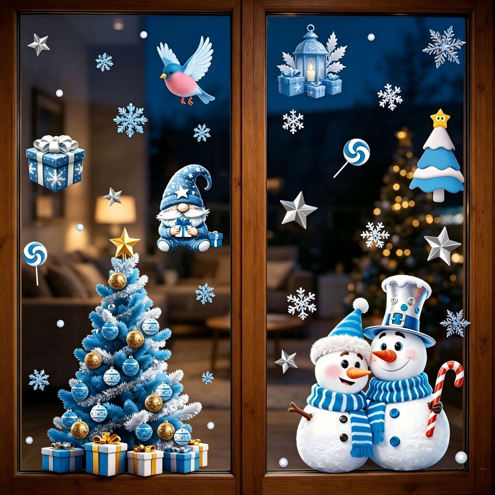 Adesivi Natalizi per Finestre, - Snowflake Window Decal recensione e prezzo